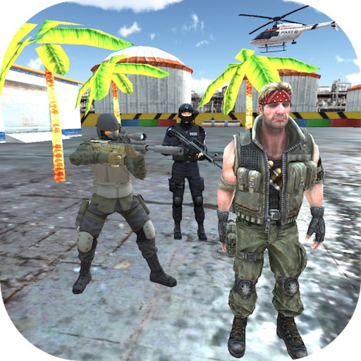 Combat Commando Gun Battle Ops