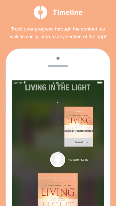 How to cancel & delete Living in Light-Shakti Gawain from iphone & ipad 1