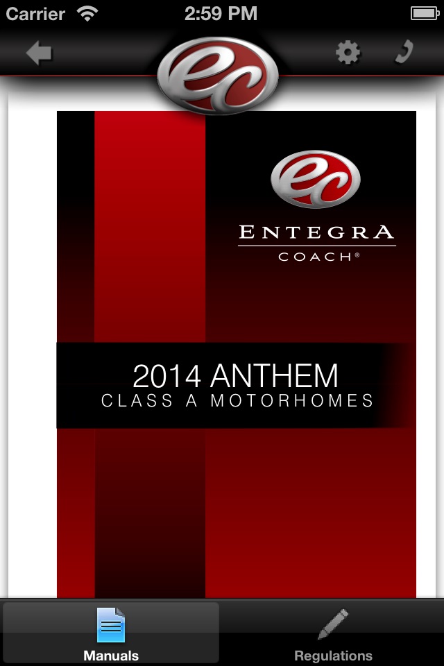 Entegra Coach screenshot 2
