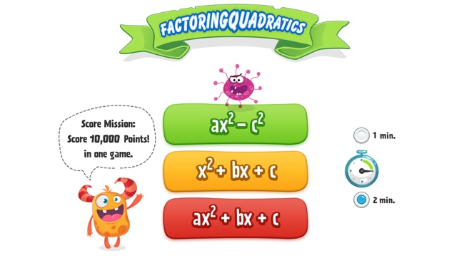 Factoring Quadratics(圖1)-速報App