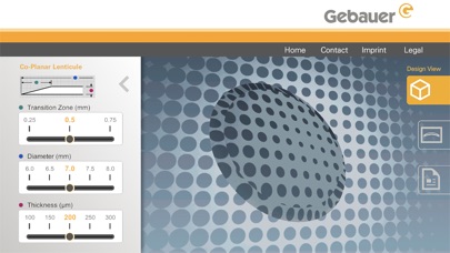 Gebauer Lenticule Designer screenshot 2