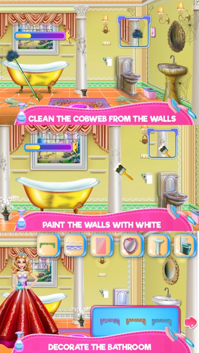 Royal Bathroom Cleanup screenshot 2