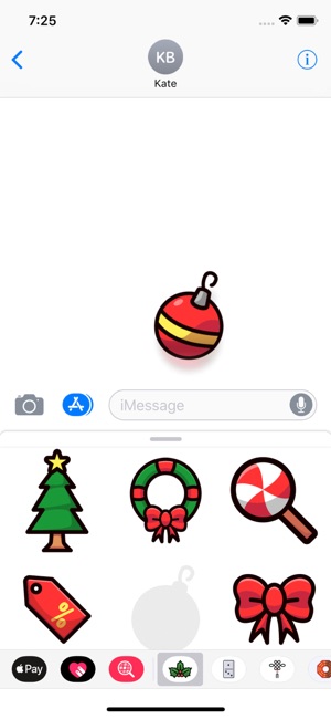 Flat Christmas Stickers(圖6)-速報App