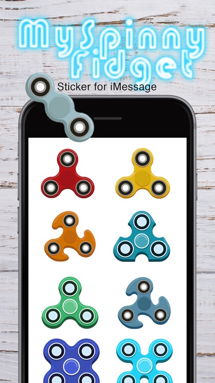 My Spinny Fidget – a Real Stickers