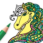 Horse Coloring Book for Adults