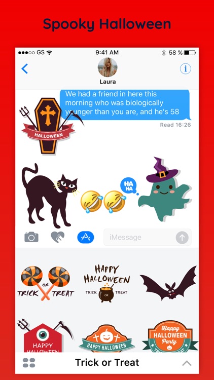 Spirit Halloween Emoji Sticker