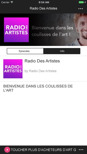 Radio Des Artistes(圖2)-速報App