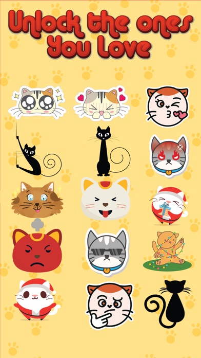 Kitty Emoji stickers Pack screenshot 3
