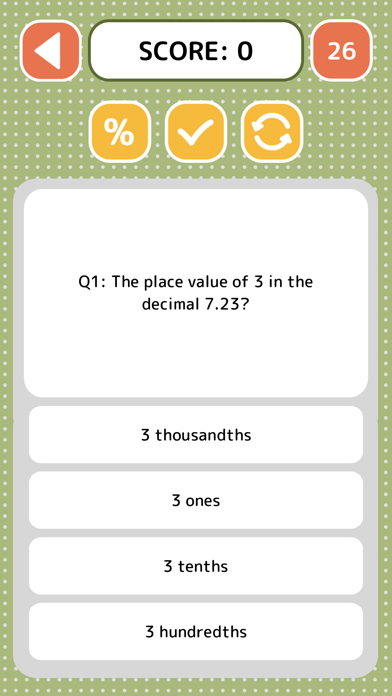 Math Quiz - Game screenshot 3