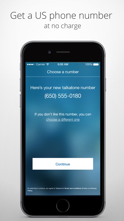 Talkatone: WiFi Text & Calls