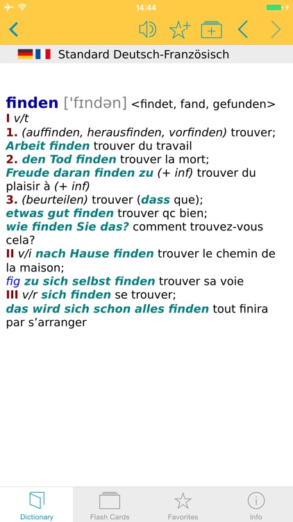 Big German French Dictionary