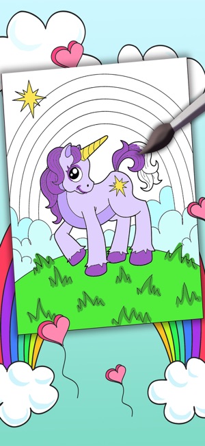 Unicorns Coloring Book(圖2)-速報App