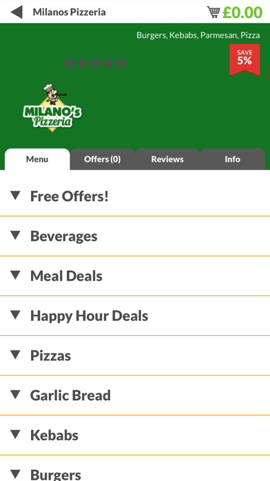 Milanos Pizzeria SR2 screenshot 2