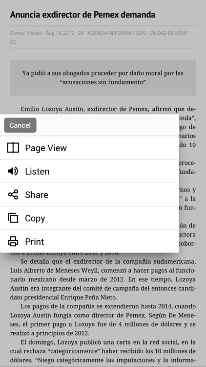 Periódico Correo screenshot-3