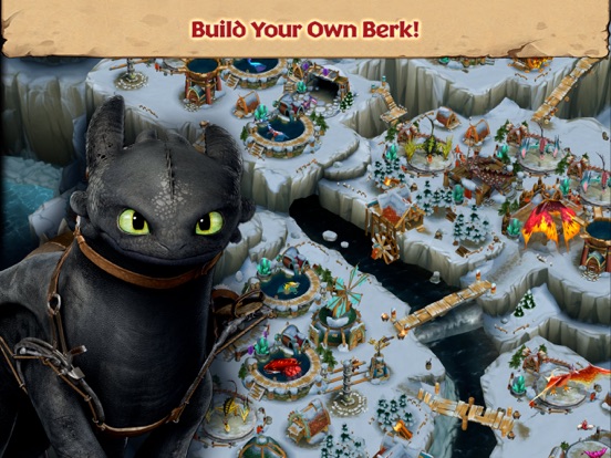Dragons: Rise of Berk на iPad