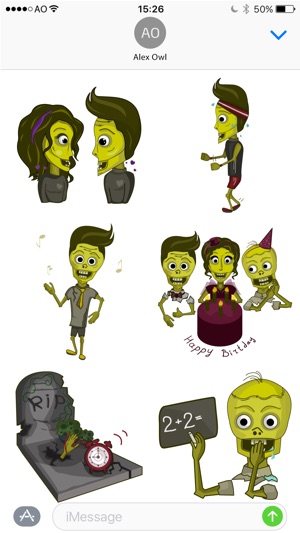 NiceZombies: Animated Stickers(圖5)-速報App