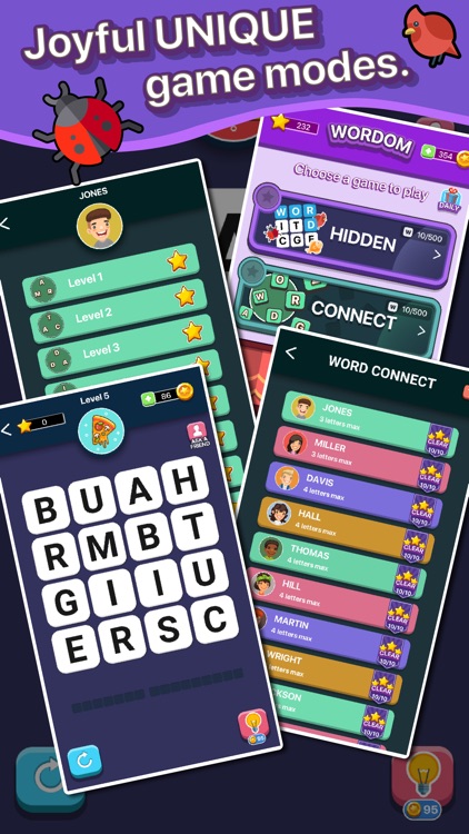 Wordom Hidden Words