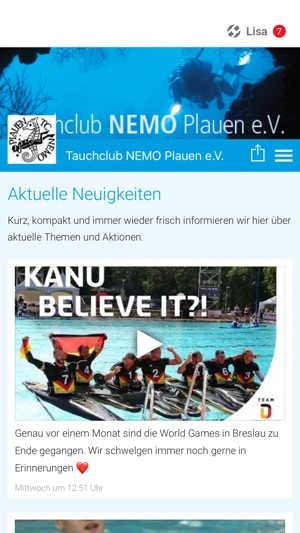 Tauchclub NEMO Plauen e.V.(圖1)-速報App