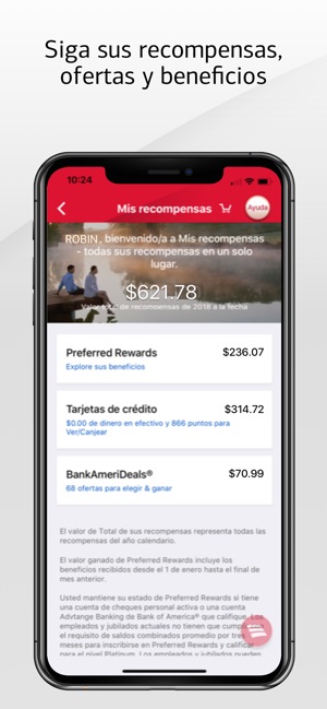 Bank Of America Mobile Banking En Iphone Ipad Le Watch