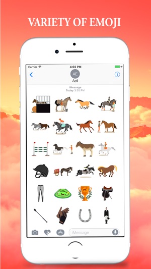 Horse Emojis for iMessage(圖3)-速報App