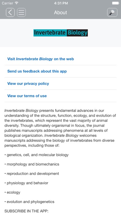 IVB Invertebrate Biology screenshot 3