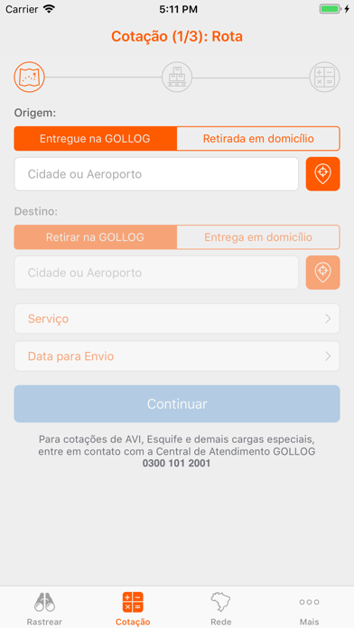 How to cancel & delete GOLLOG - Serviço de Cargas from iphone & ipad 3