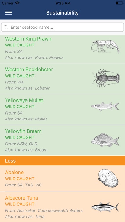 Sustainable Seafood Guide