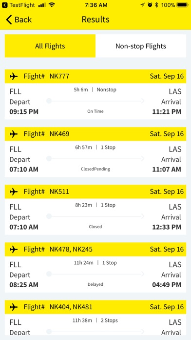 Spirit Airlines Check-in screenshot 3