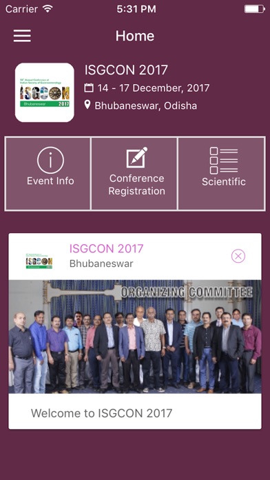 ISGCON 2017 screenshot 3