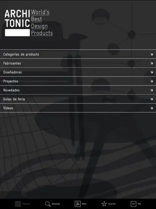 Screenshot 1 Architonic App iphone