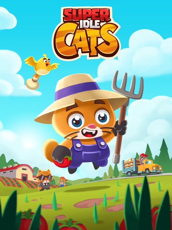 Super Idle Cats - Clicker Farm на iPad