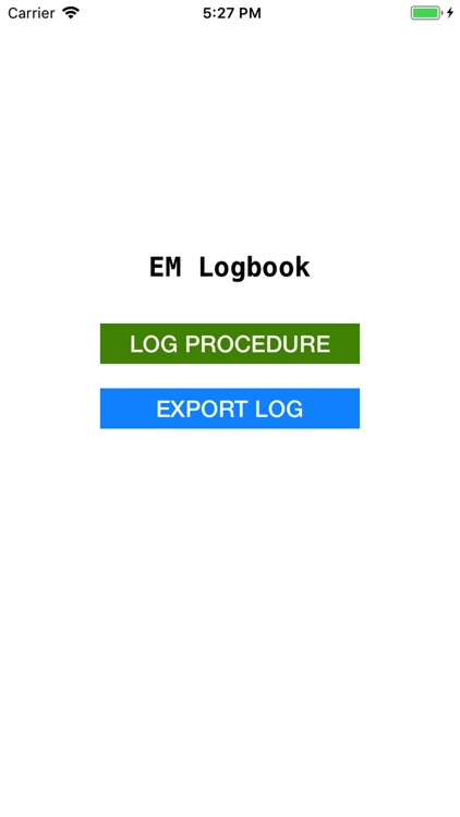 EM Logbook