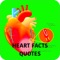 The Human Heart Facts & Quiz 3000 ,Quiz(Encyclopedia) application is a simple educational quick reference app that