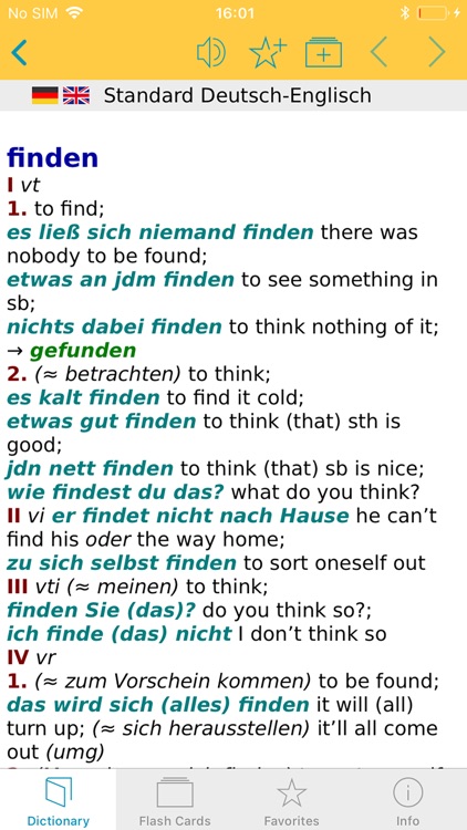 Big German English Dictionary