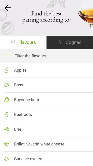 Cognac Pairing screenshot 2