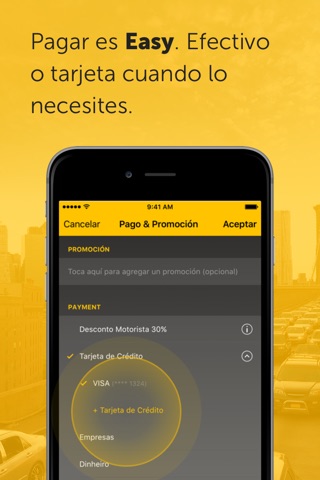 Easy Taxi, a Cabify app screenshot 3