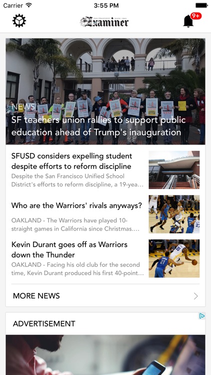 SF Examiner app