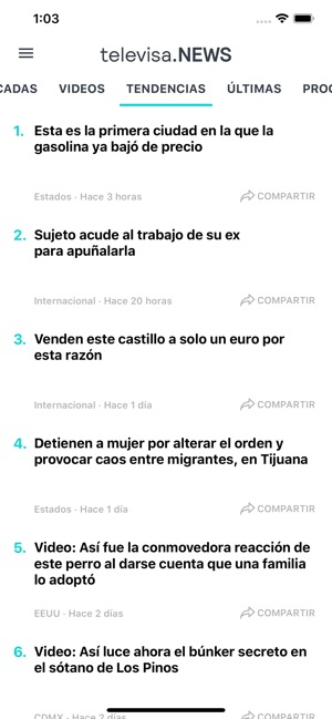 Noticieros Televisa(圖2)-速報App