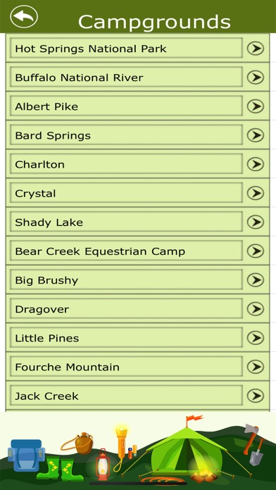 Arkansas Campgrounds & Trails screenshot 4