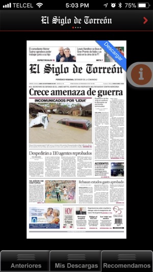 El Siglo de Torreón edición digital en App Store