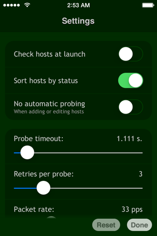 Net Status - Server Monitor - náhled
