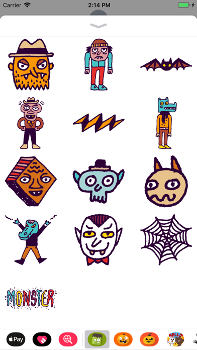 Happy Halloween Ghost Sticker screenshot 4