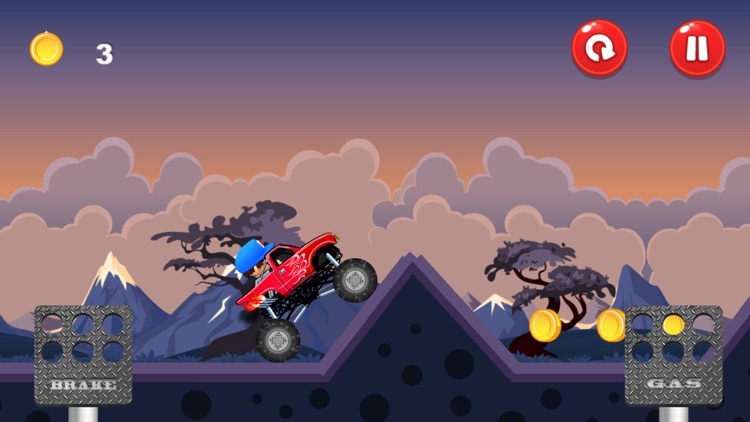 Monster Truck - Hill Racing