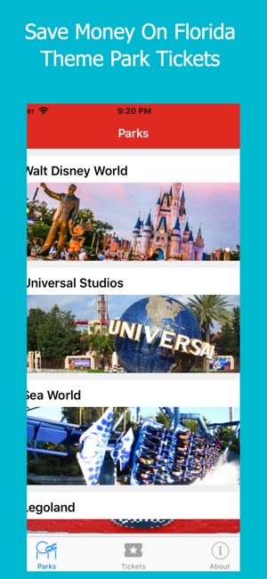 Florida Theme Park Tickets(圖1)-速報App