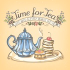 Appetizing Cake & Tea Stickers