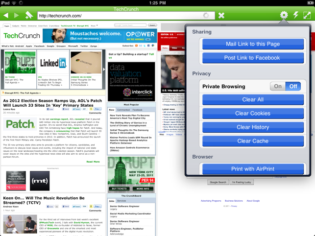 ‎Photon Lecteur Flash et navigateur Web pour iPad Capture d'écran