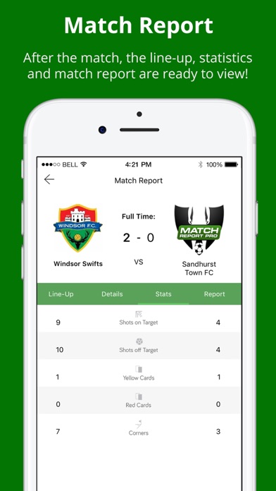 Match Report Pro - Club App screenshot 3