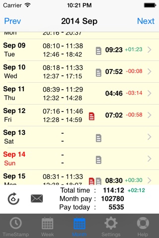 TimeAssist screenshot 3