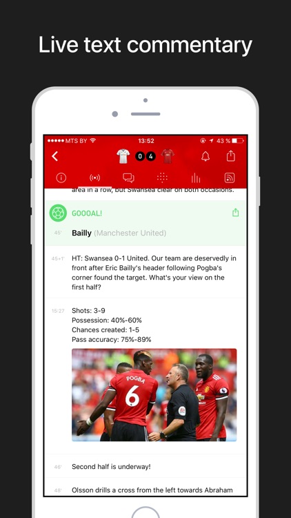 MU Live – Scores & Results