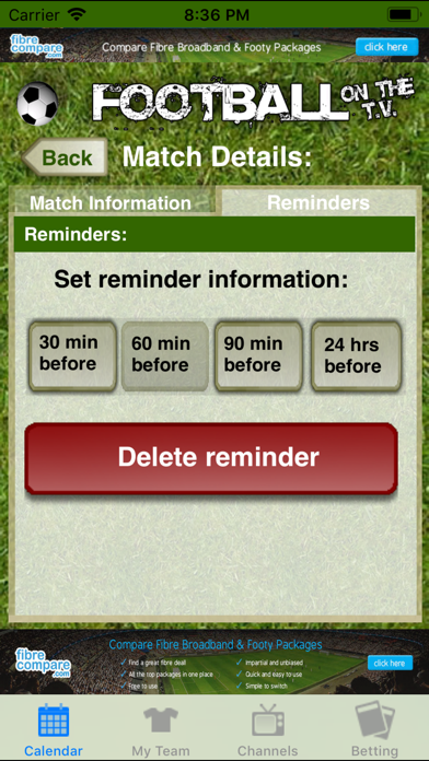 How to cancel & delete Football on the TV Lite from iphone & ipad 3